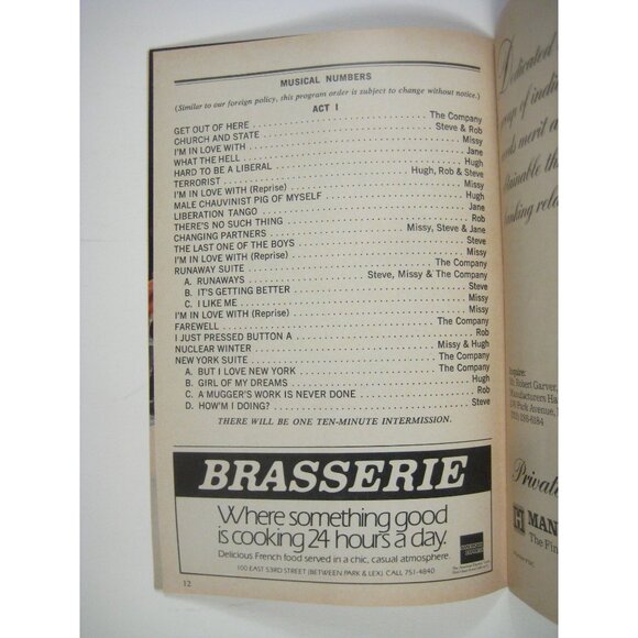 Whats A Nice Country Like You Doing In A State Like This Showbill Musical Revue - Picture 5 of 7